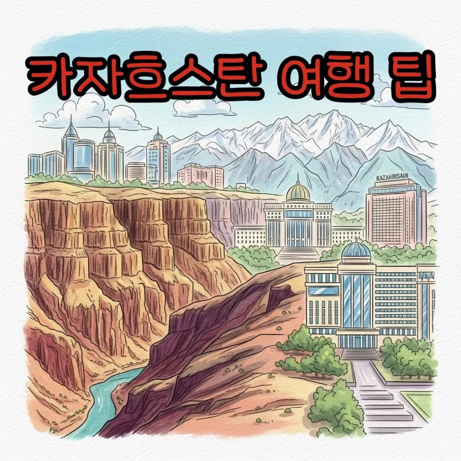 카자흐스탄의 다채로운 풍경이 담긴 여행 썸네일