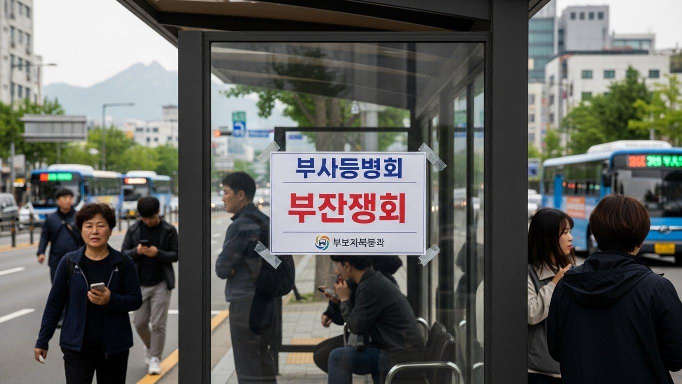 부산 버스 파업 지역