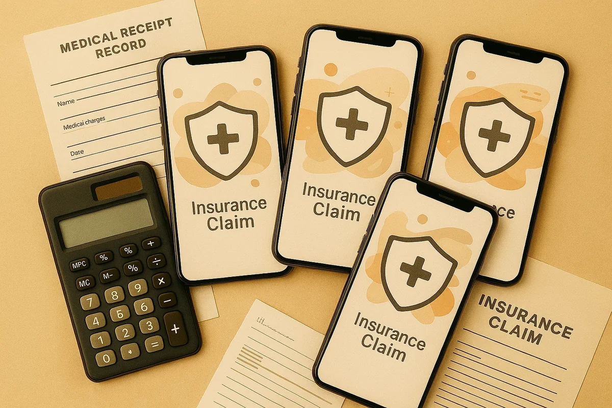 스마트폰으로 보험금 청구하기