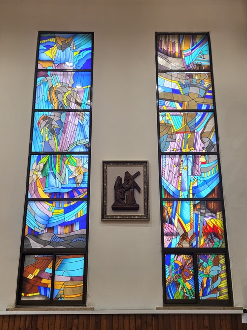 인천 도화동성당 스테인드글라스