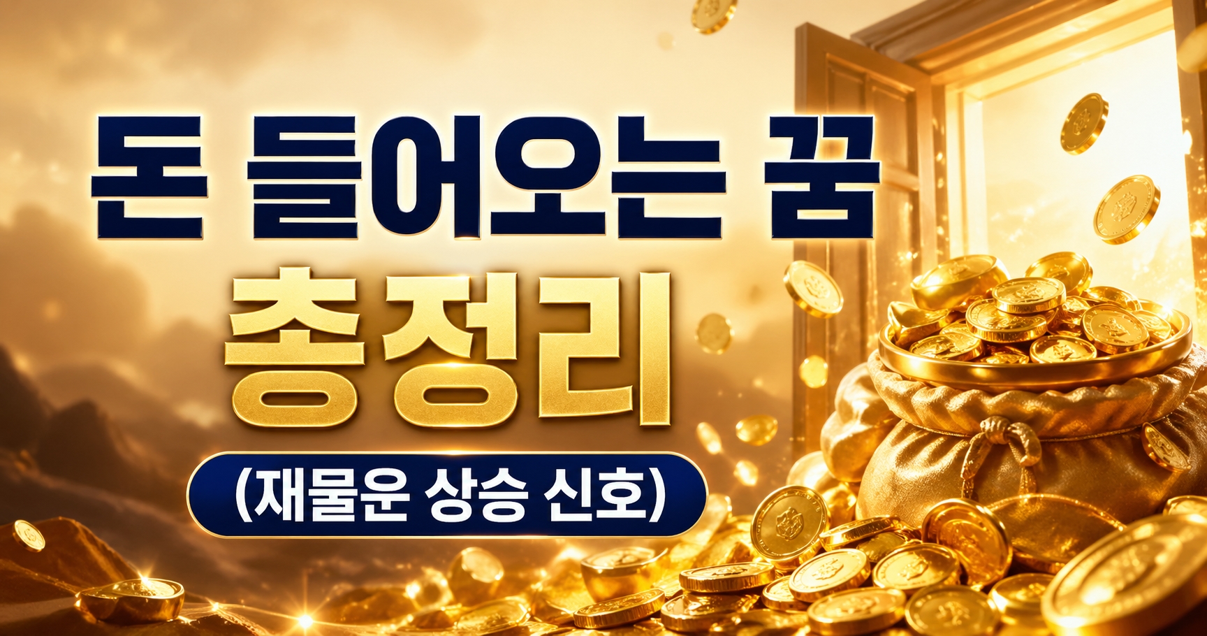 재물운 좋은 꿈