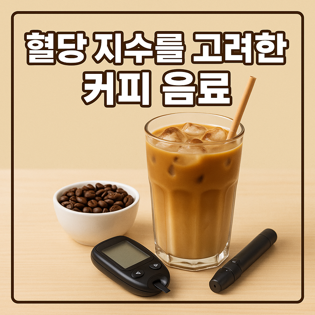 혈당 지수를 고려한 커피 음료