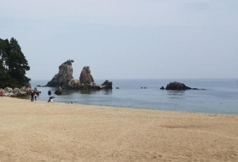 추암해수욕장