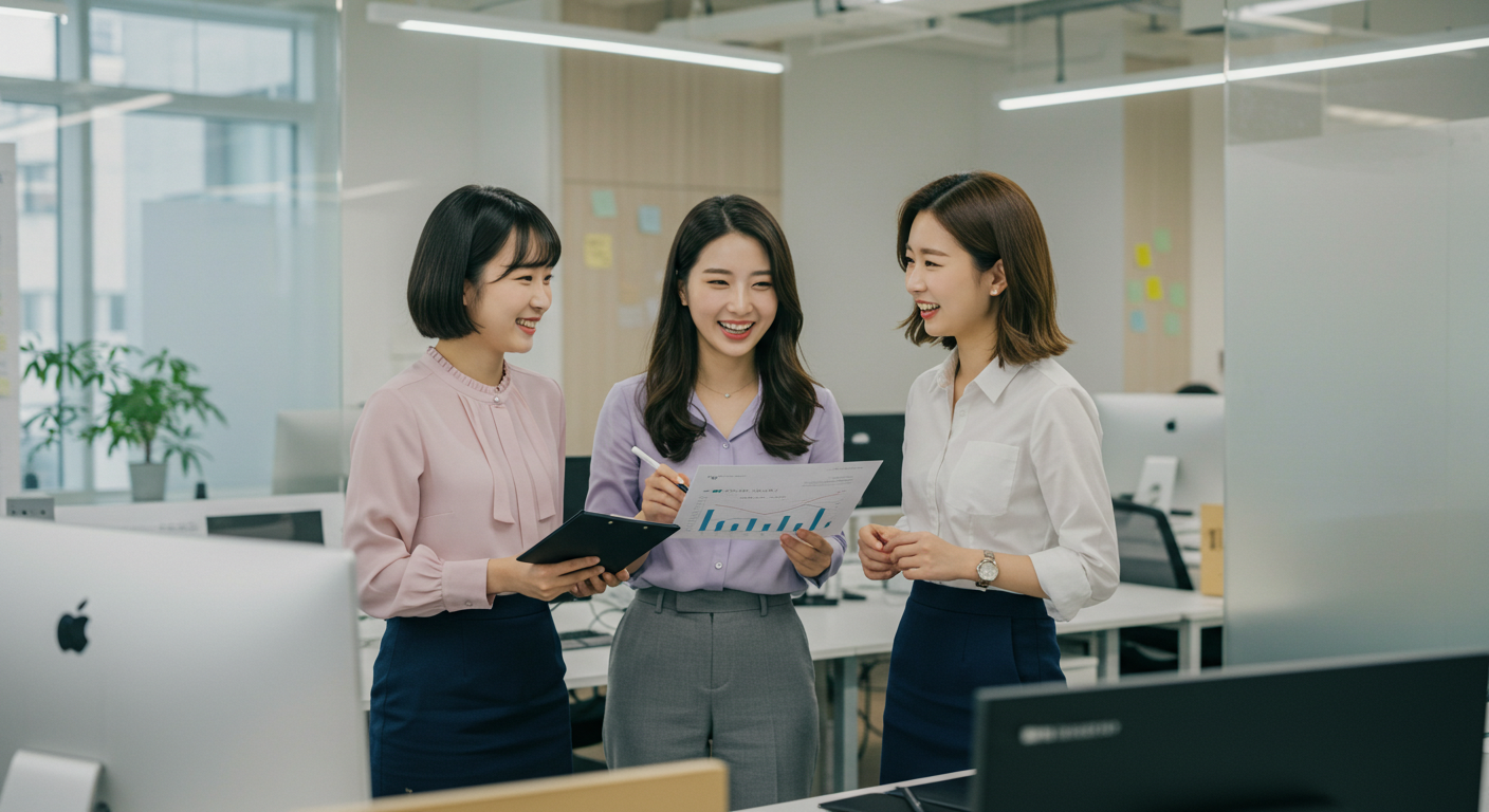 아르바이트를 하는 사람