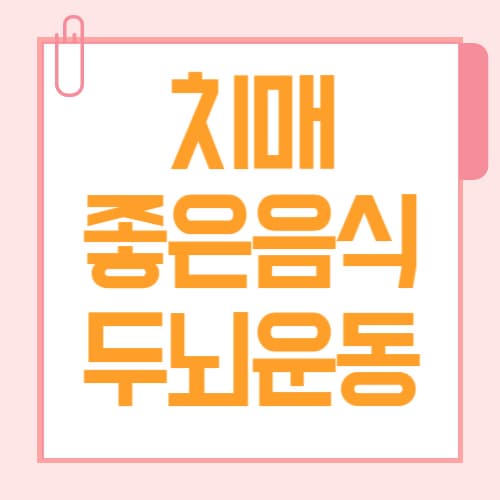 치매에 좋은 음식과 두뇌운동 ❘ 기억력 높이는 최고의 습관들