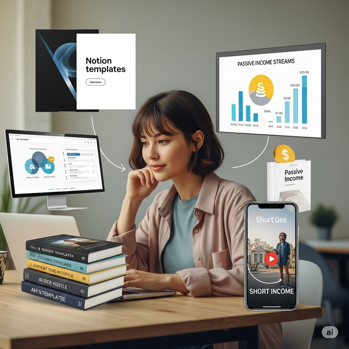 2025년 디지털 제품 판매 부업 트렌드와 성공전략: AI, 구독형, 숏폼까지 완벽 정리