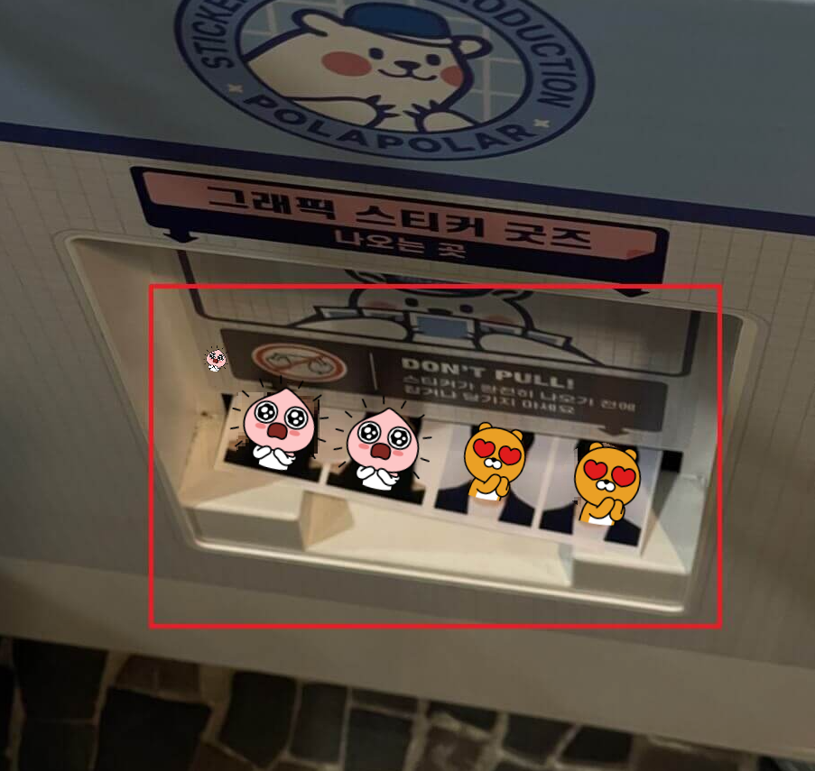 12) 사진 출력 완료!