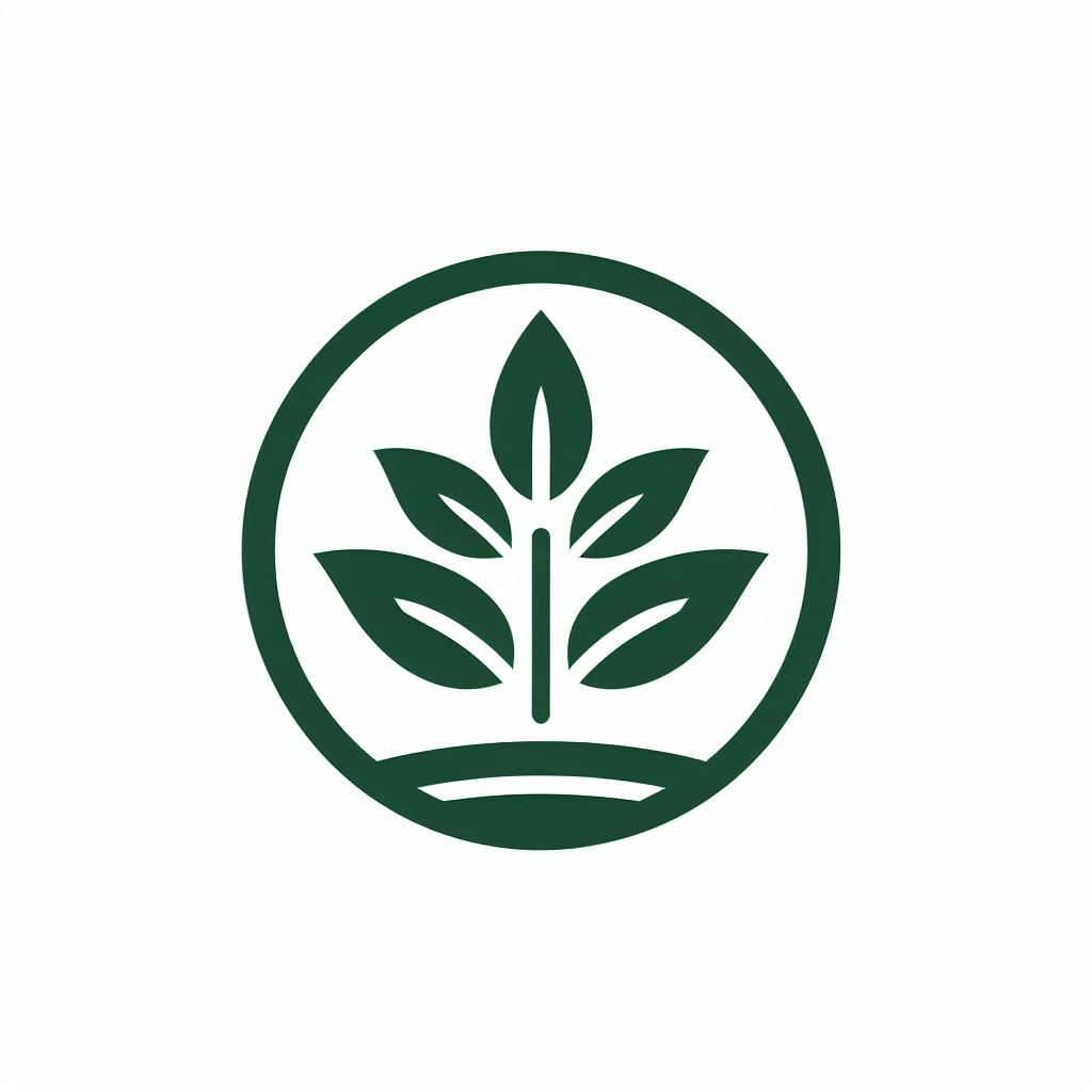 녹색 나물 로고 3