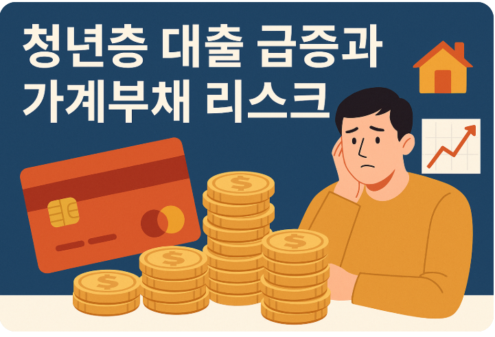 청년층 대출 급증과 가계부채 리스크