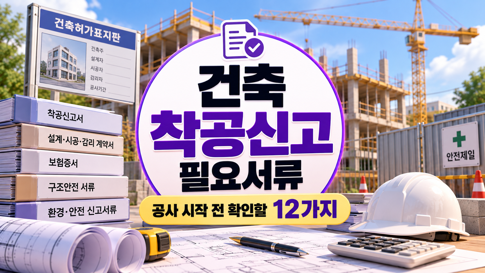 건축 착공신고 필요서류