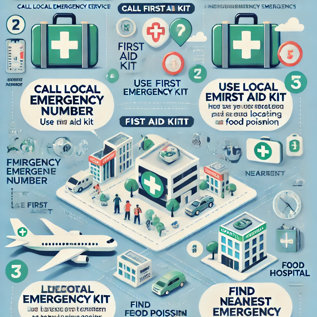 해외여행 중 응급 상황 대처법