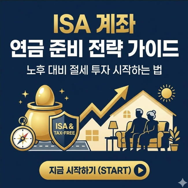 ISA 계좌로 노후 준비 시작하는 방법! 2026 절세 투자 전략 총정리