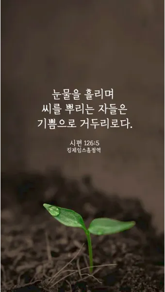 시편 126편 5 6절 씨뿌리는 자_29
