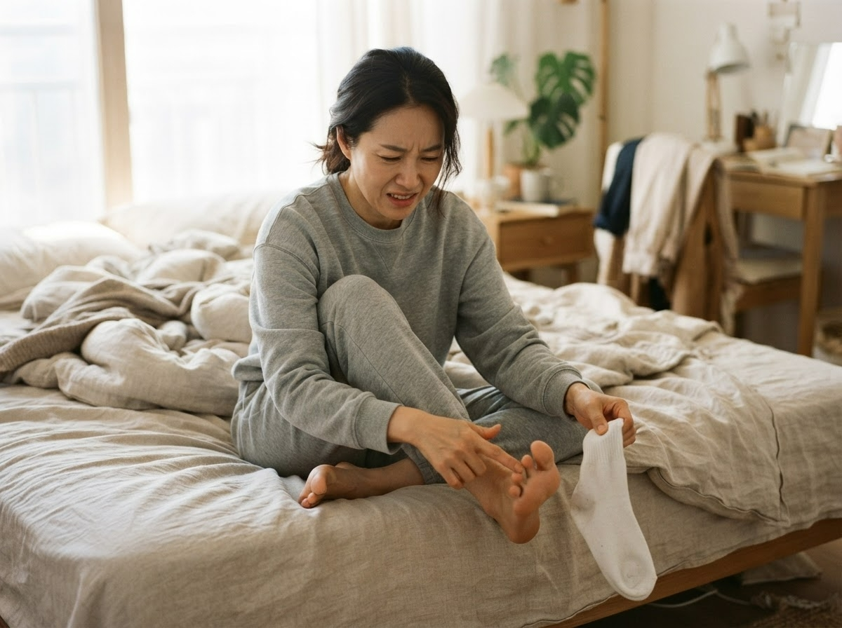 무좀 재발 증상 발가락 사이 가려움