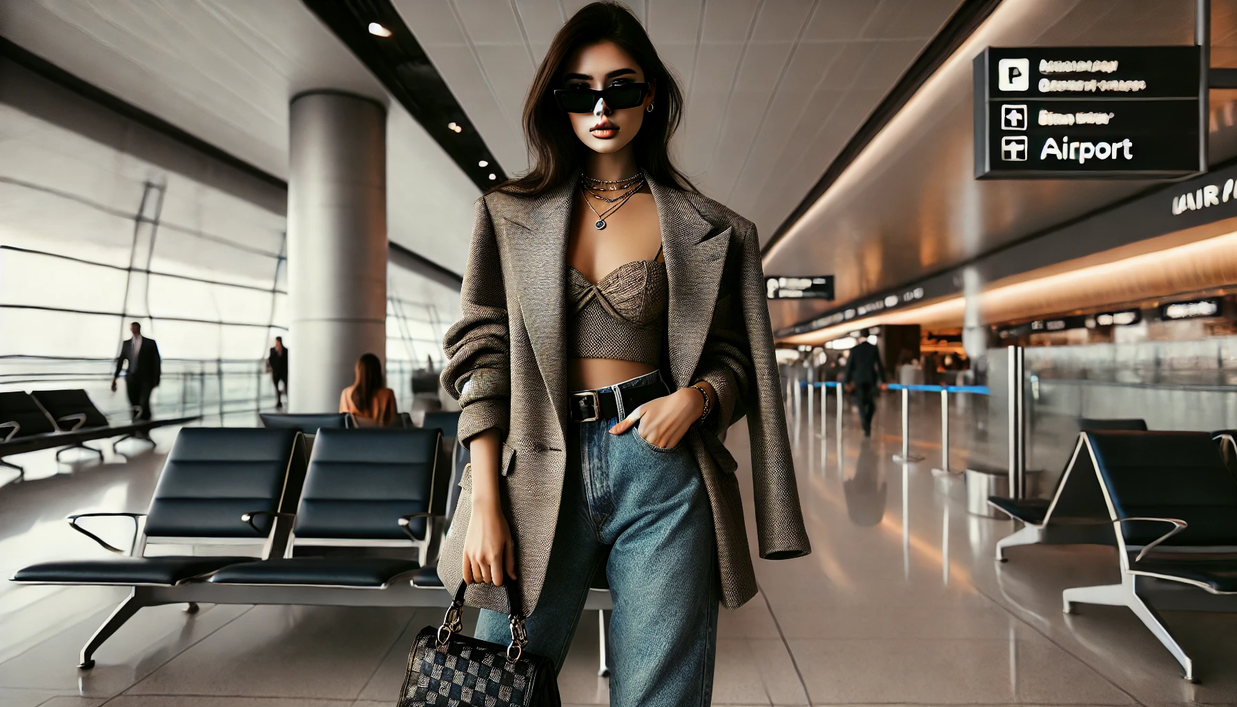 연예인 공항 패션