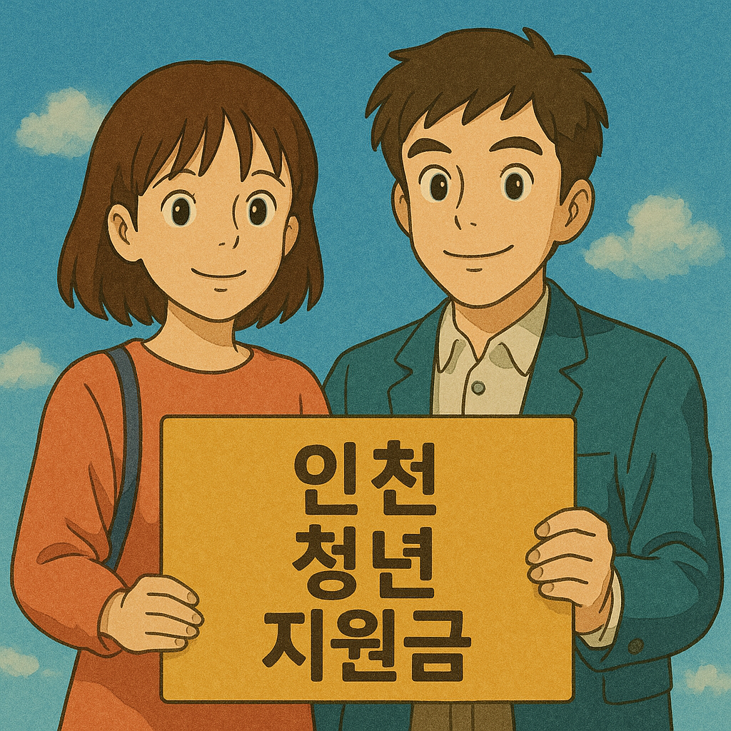 인천 청년 지원금 총정리