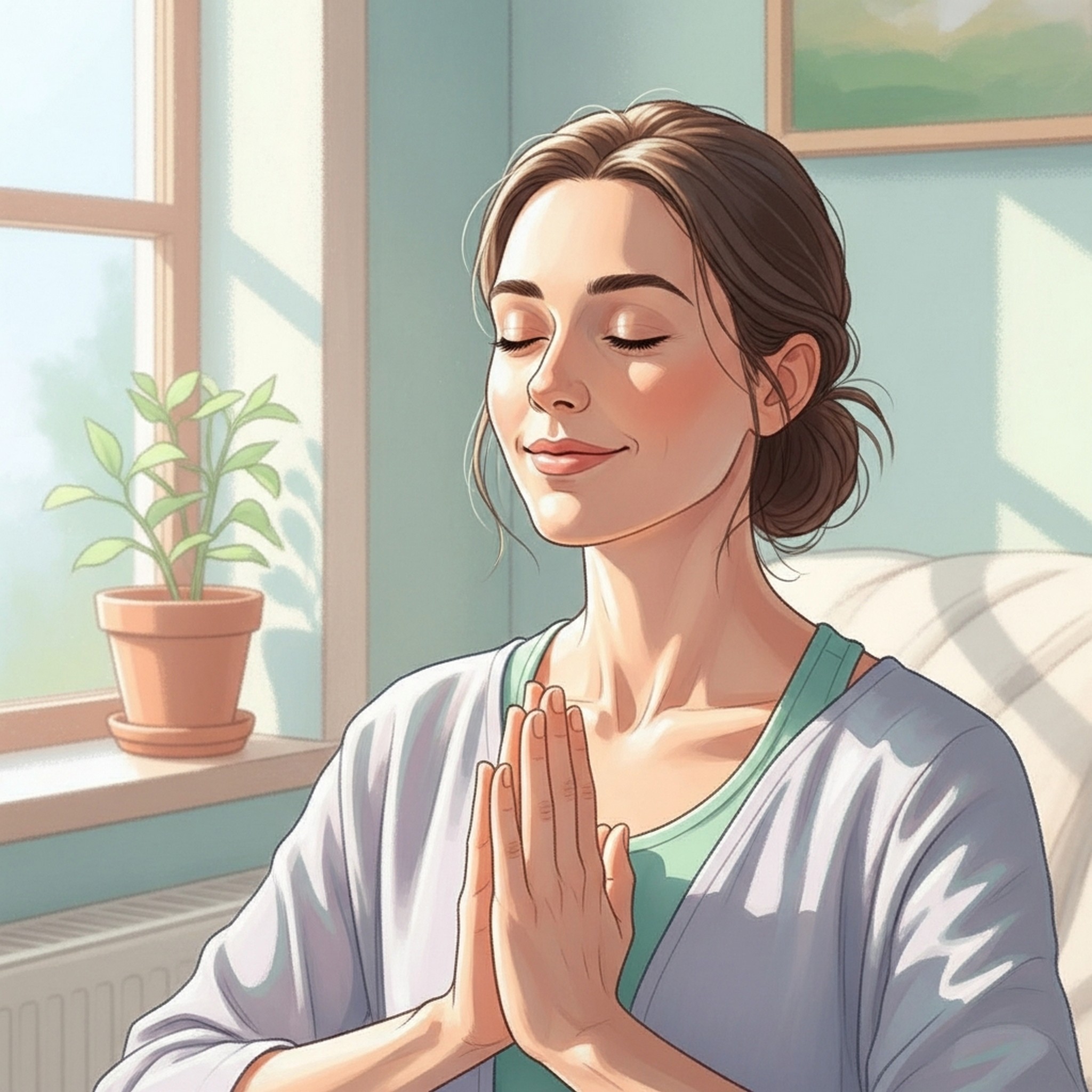 느린 속도 스트레스 완화