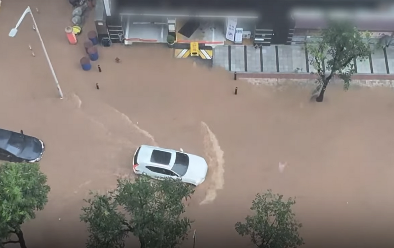 우이천 김포공항도 침수