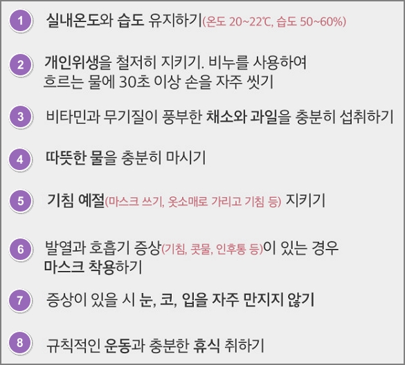 환절기 건강관리