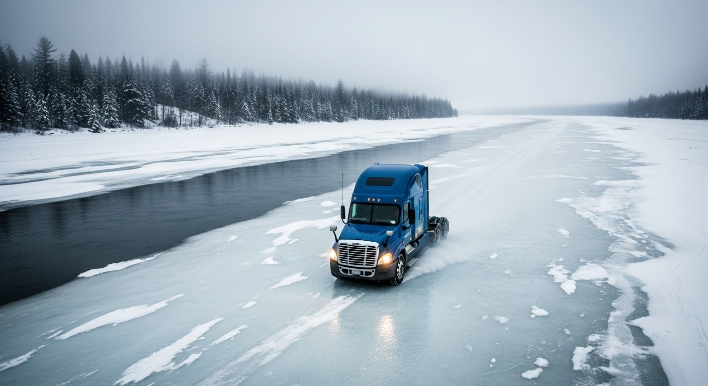 아이스 로드 드라이빙