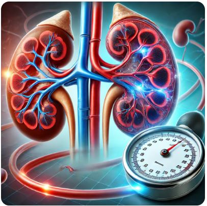 신부전 위험과 혈압의 관계