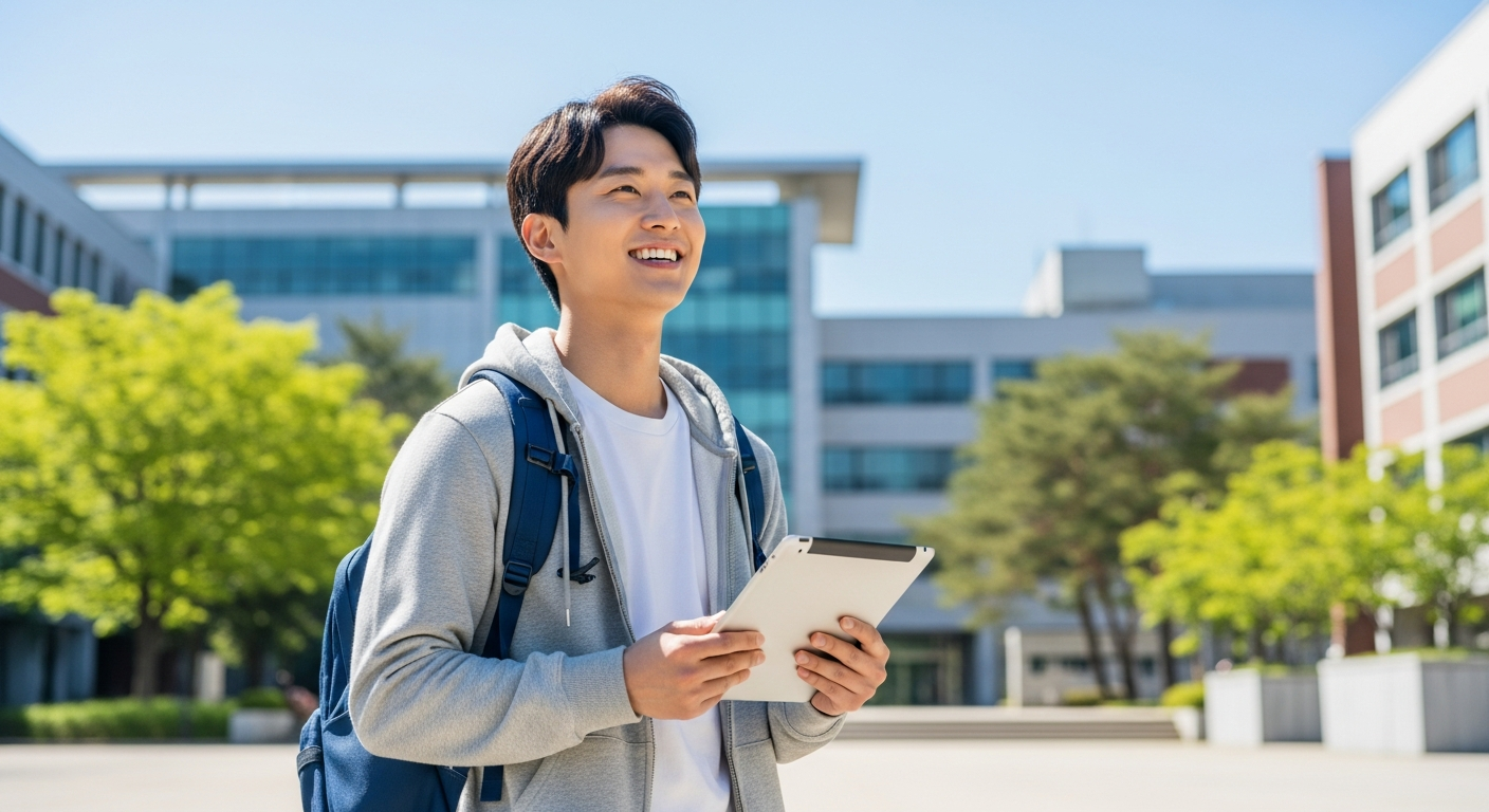 2026년부터 소득 9구간 및 주거안정장학금 신설로 더 많은 학생이 혜택을 받는 내용의 인포그래픽