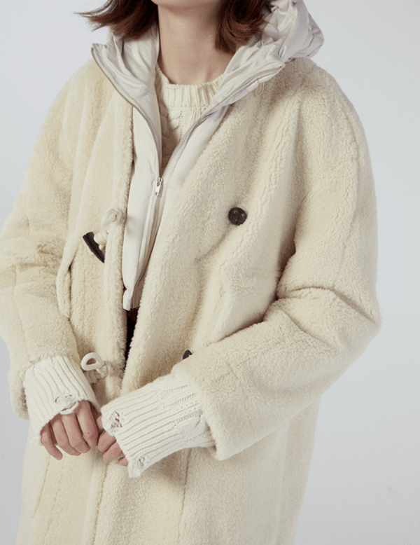 리얼미어나더미 더플코트