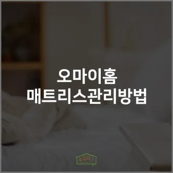 매트리스 관리 청소기 베이킹소다 회전주기 방수커버 팁_23