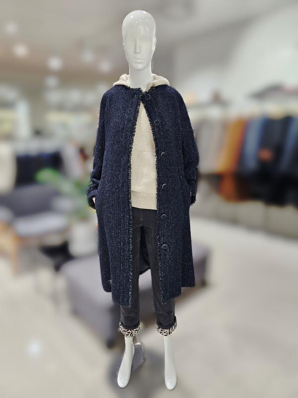 데미안 양모알파카 캐쥬얼트위드코트 Dh81111 P003029851