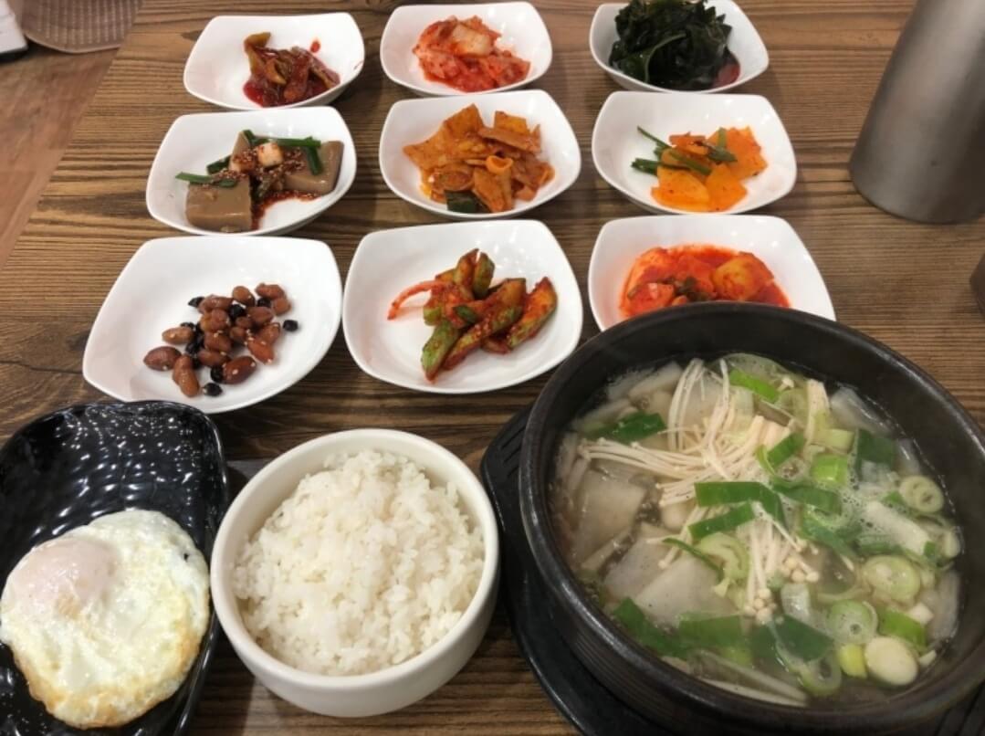 여주 신라 cc 아침 식사 