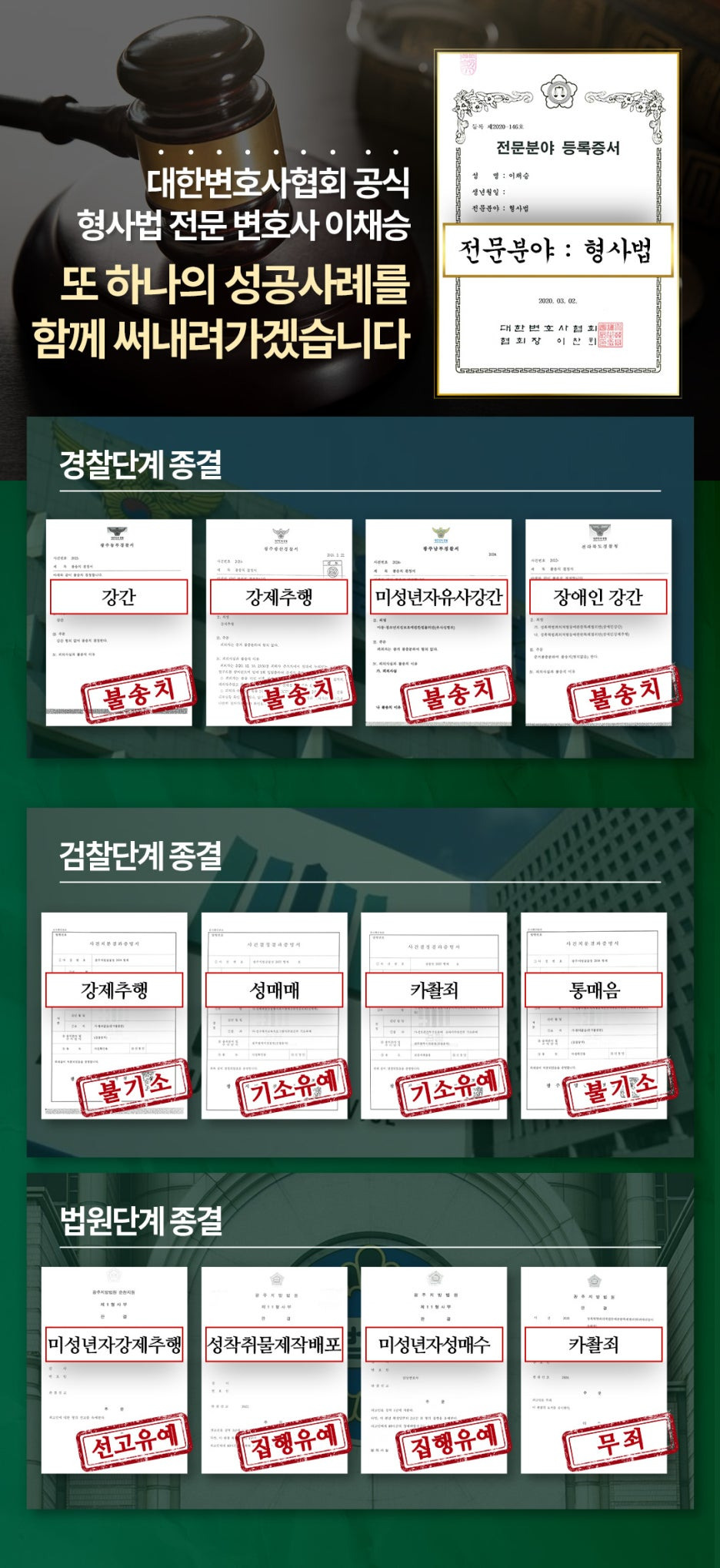 성폭행 강간 준강간 특수강간 처벌 수위 비교표
