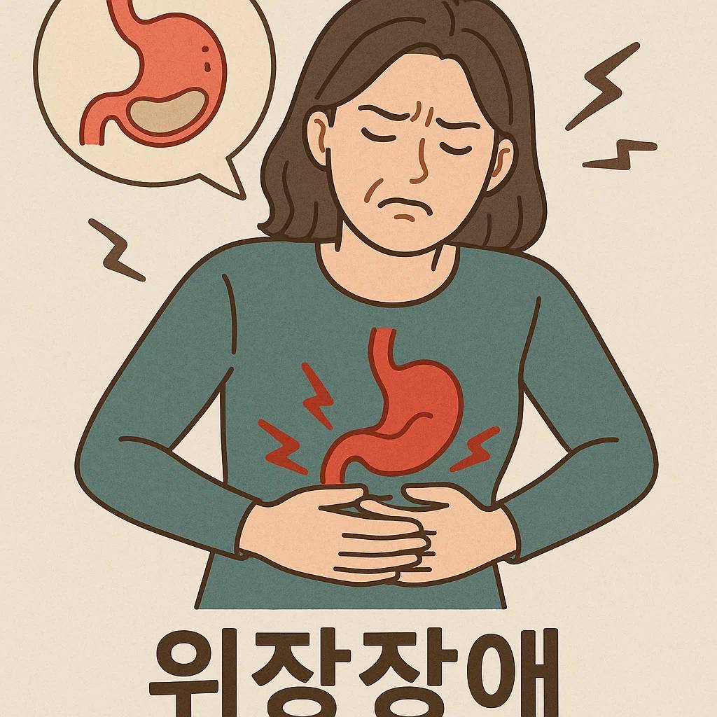 위장 장애 관련 이미지