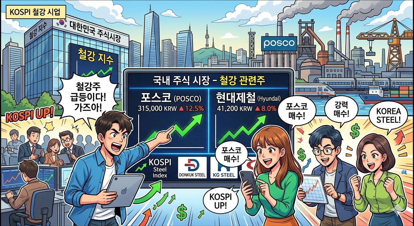국내 주식 철강 관련 내용