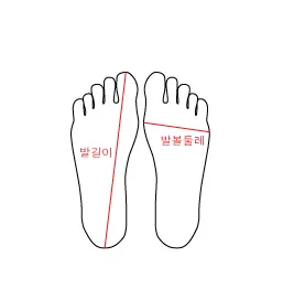 발 길이 발볼 측정법과 해외직구 신발 사이즈 맞추기 가이드_3