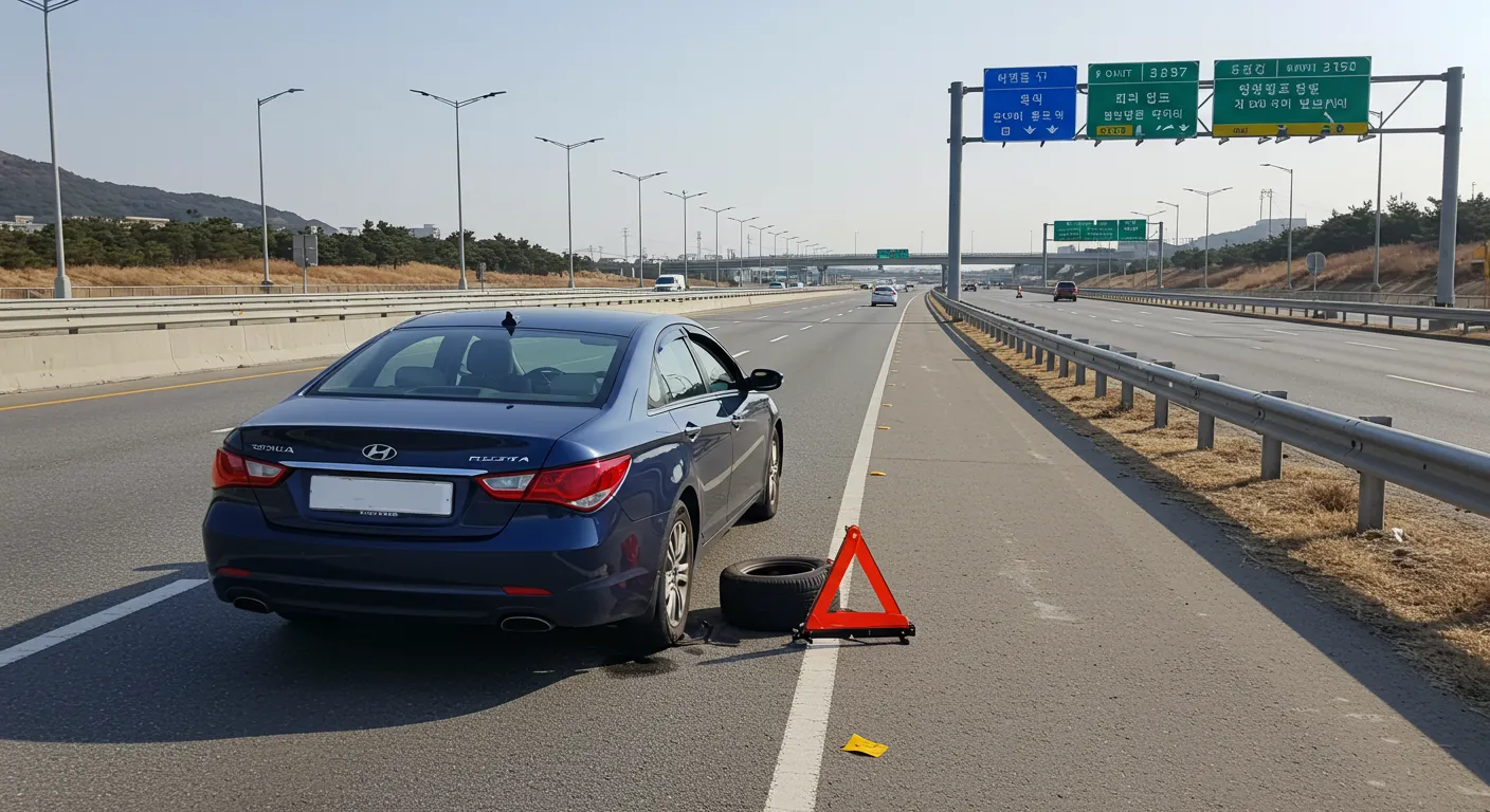 타이어 펑크 &amp; 차량 고장