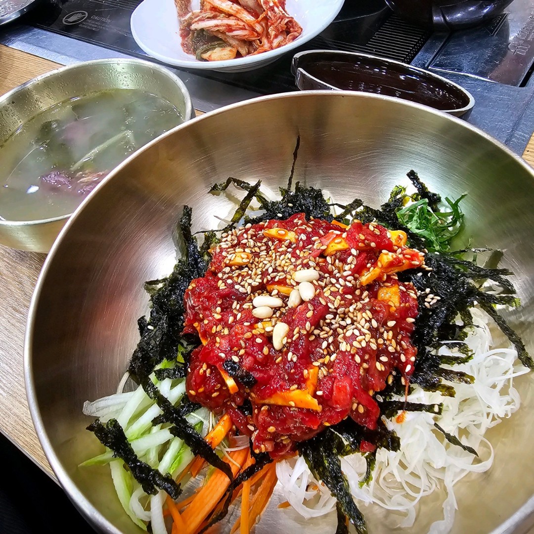 시장정육점식당 메뉴 이미지