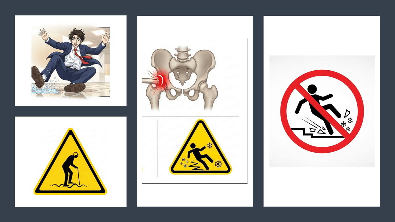 낙상과 골절: 골다공증 환자에게 치명적인 조합