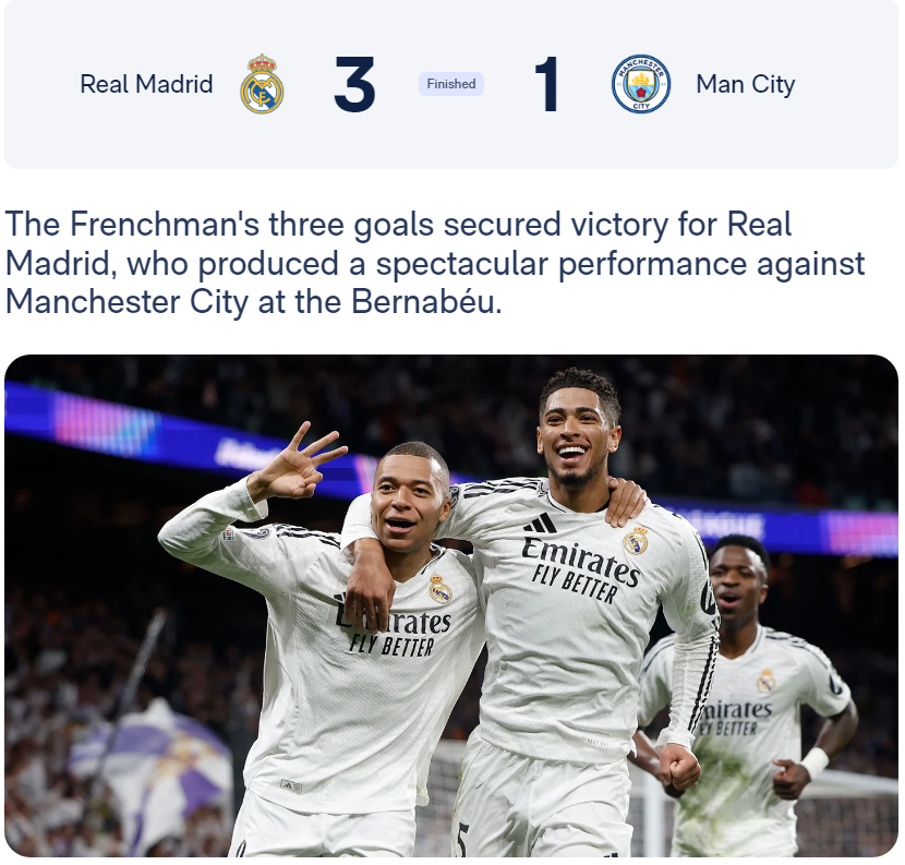 음바페 해트트릭