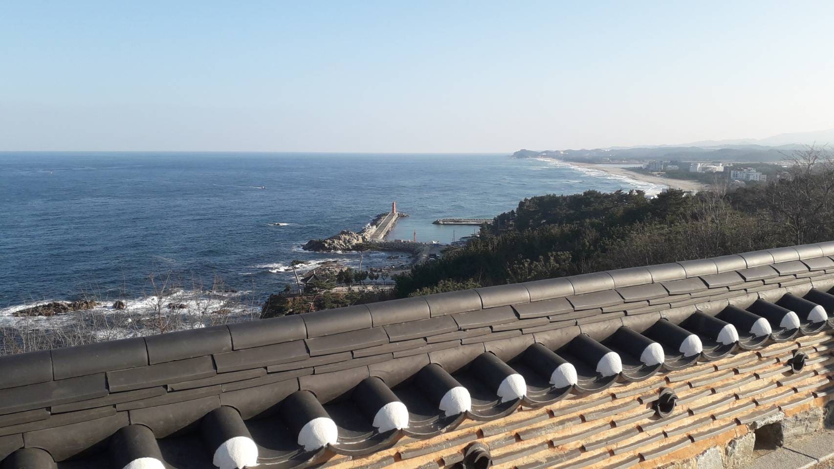 낙산사 주차장