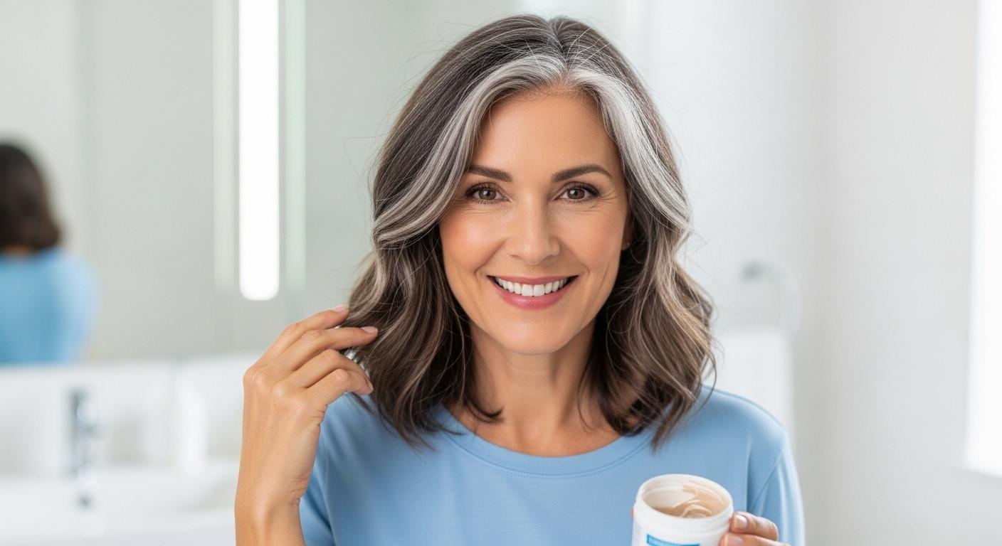 새치 흰머리 커버