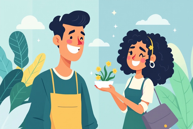 소상공인 1등급 가전 환급 혜택 받고 웃는 모습