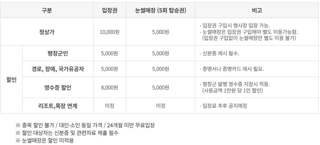 2025 대관령 눈꽃축제