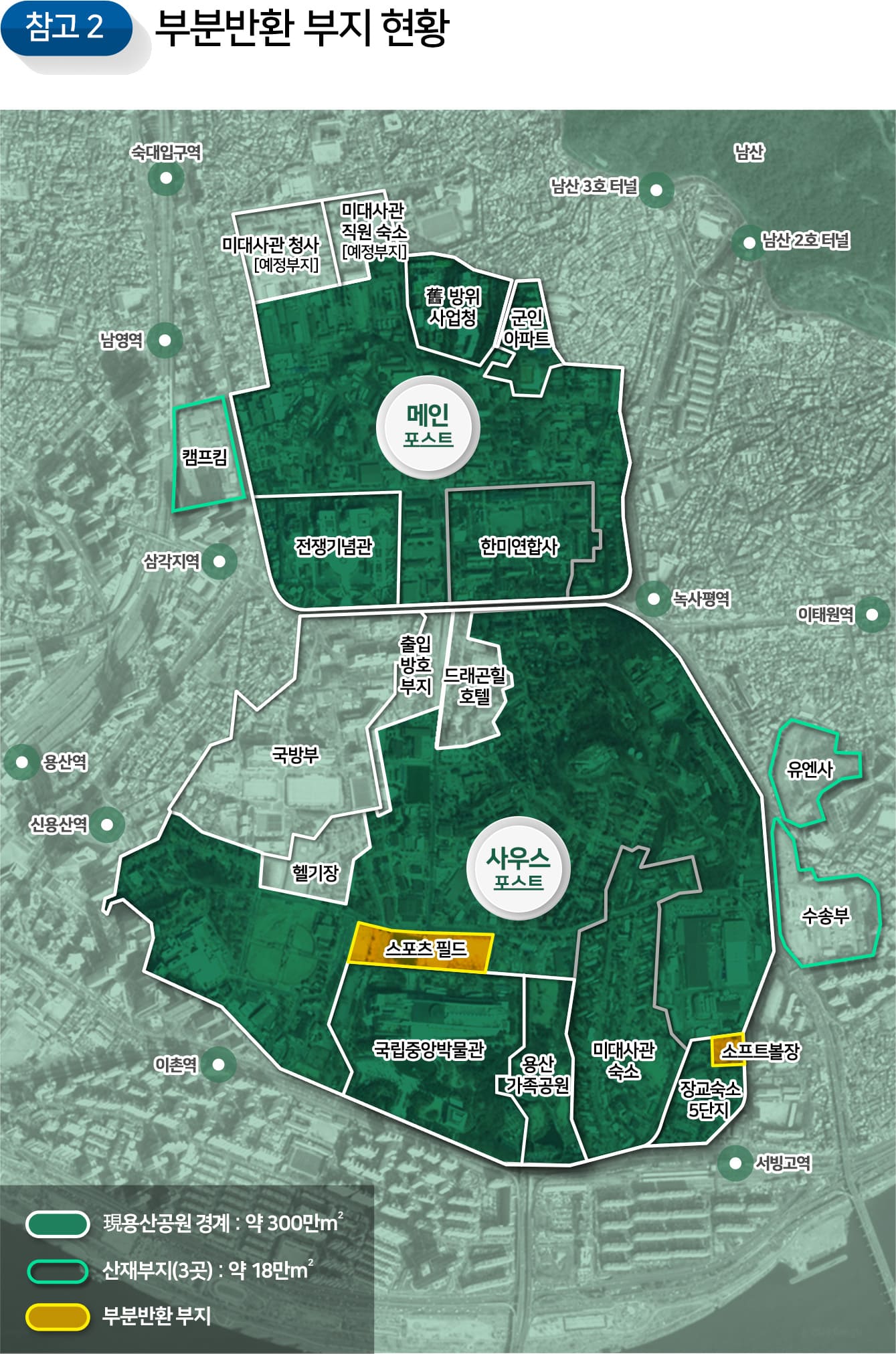 용산 미군기지 공원조성 전 국민 개방 부지 조성공사