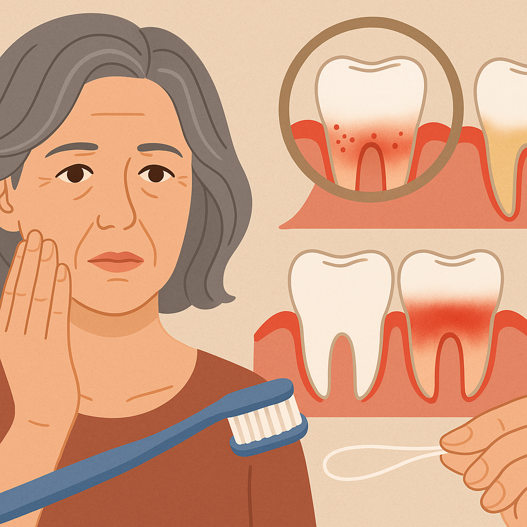 50대 치주염 초기신호