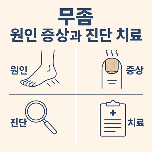무좀 원인 증상과 진단 치료 썸네일