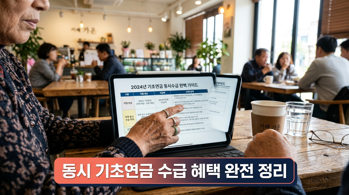 고유가 지원금 기초연금 동시 수령 소득 인정액