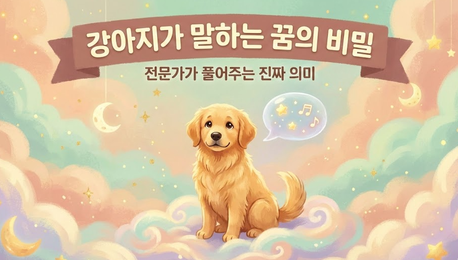 강아지가 말하는 꿈 해몽 - 놀라운 의미와 심리 분석