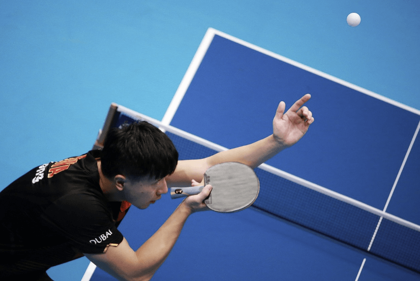 탁구 경기 모습