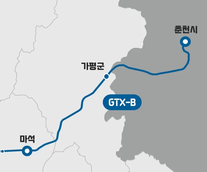 B노선 연장.