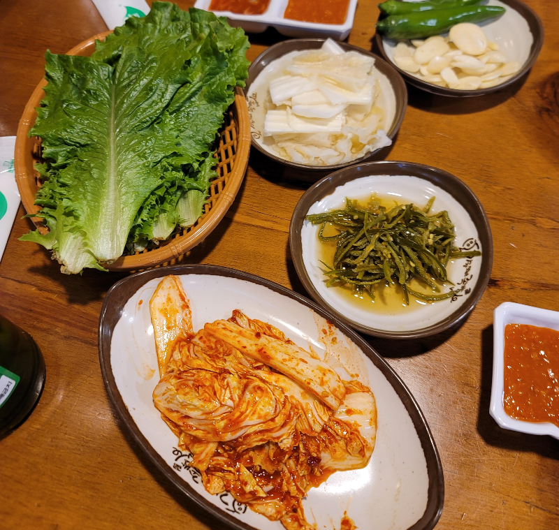 가장맛있는족발 밑반찬